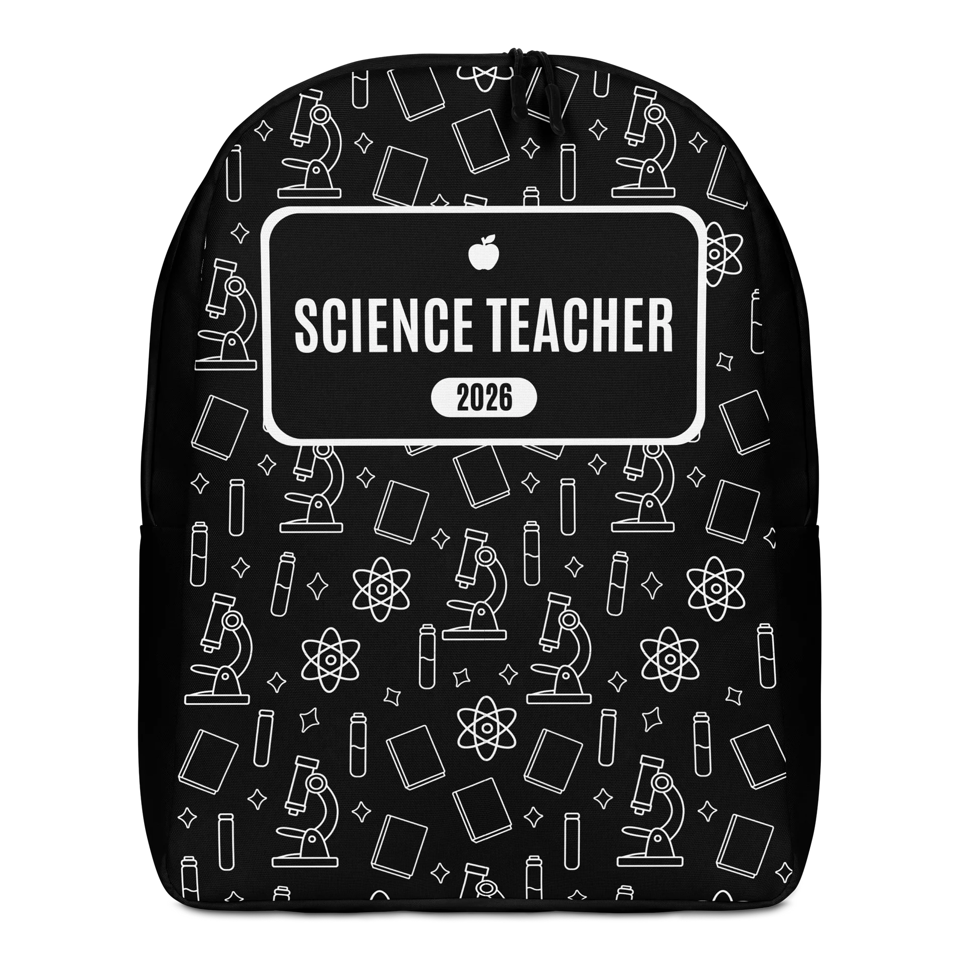 Science Teacher Backpack - Back to School Book Pattern Bag, Teacher Gift 2026 product image (1)