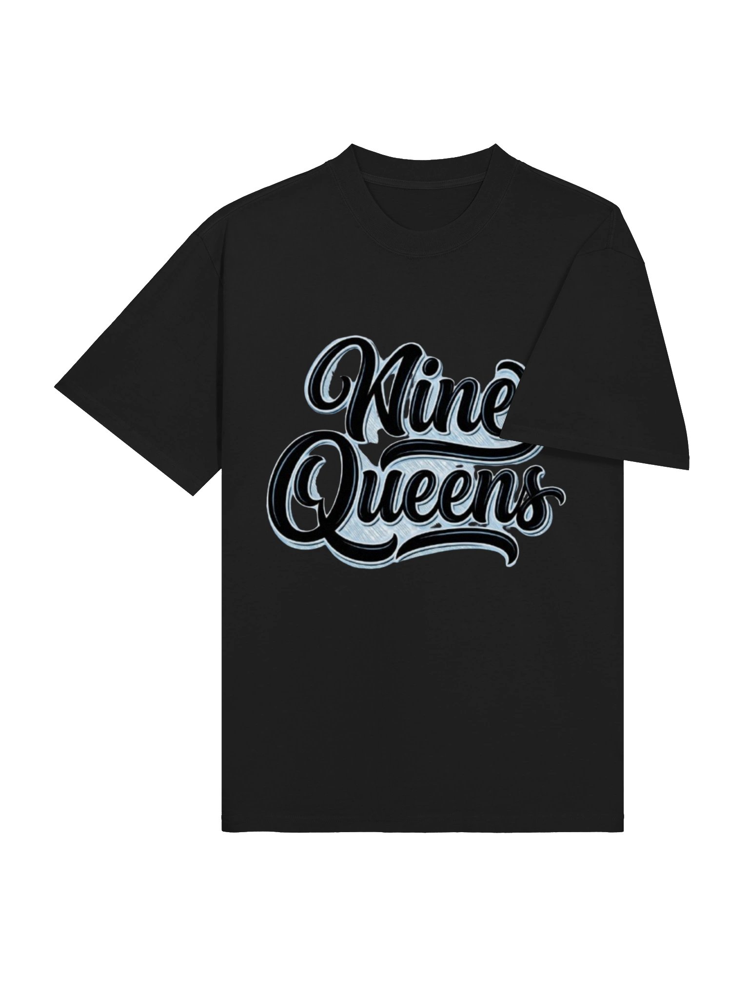 Nine Queens Faded Script Tee product image (5)