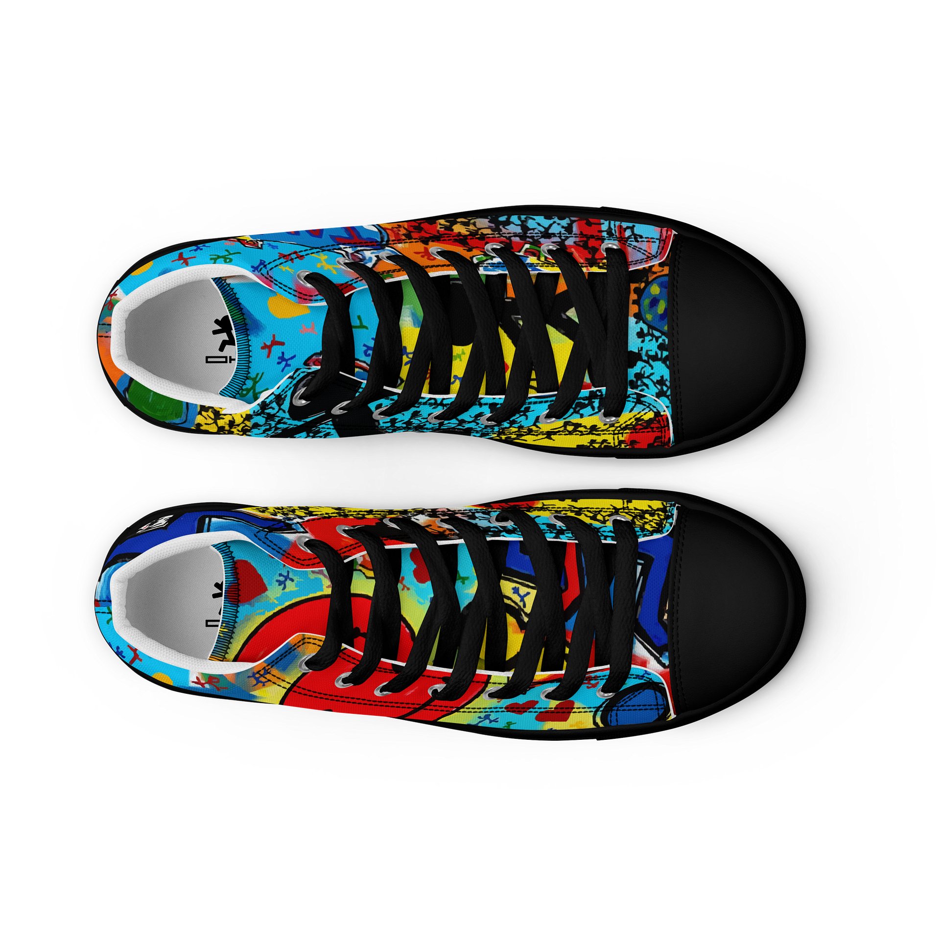 Tank the Skaterboy // Mens Graffiti High Tops product image (9)