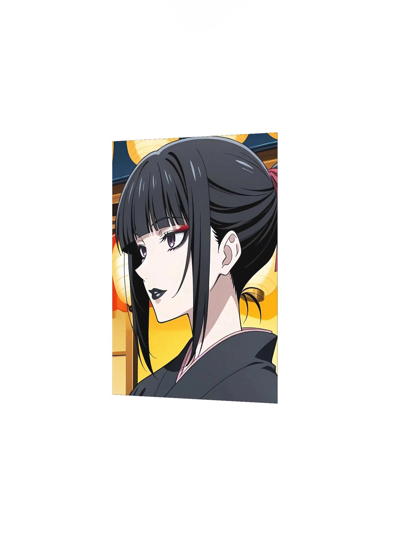 Enhanced Matte Poster - Luna Rain Original Character Kimono Festival product image (14)