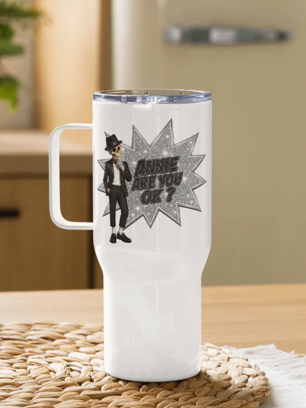 ''Annie Are You OK?'' Travel Mug with a Handle product image (3)