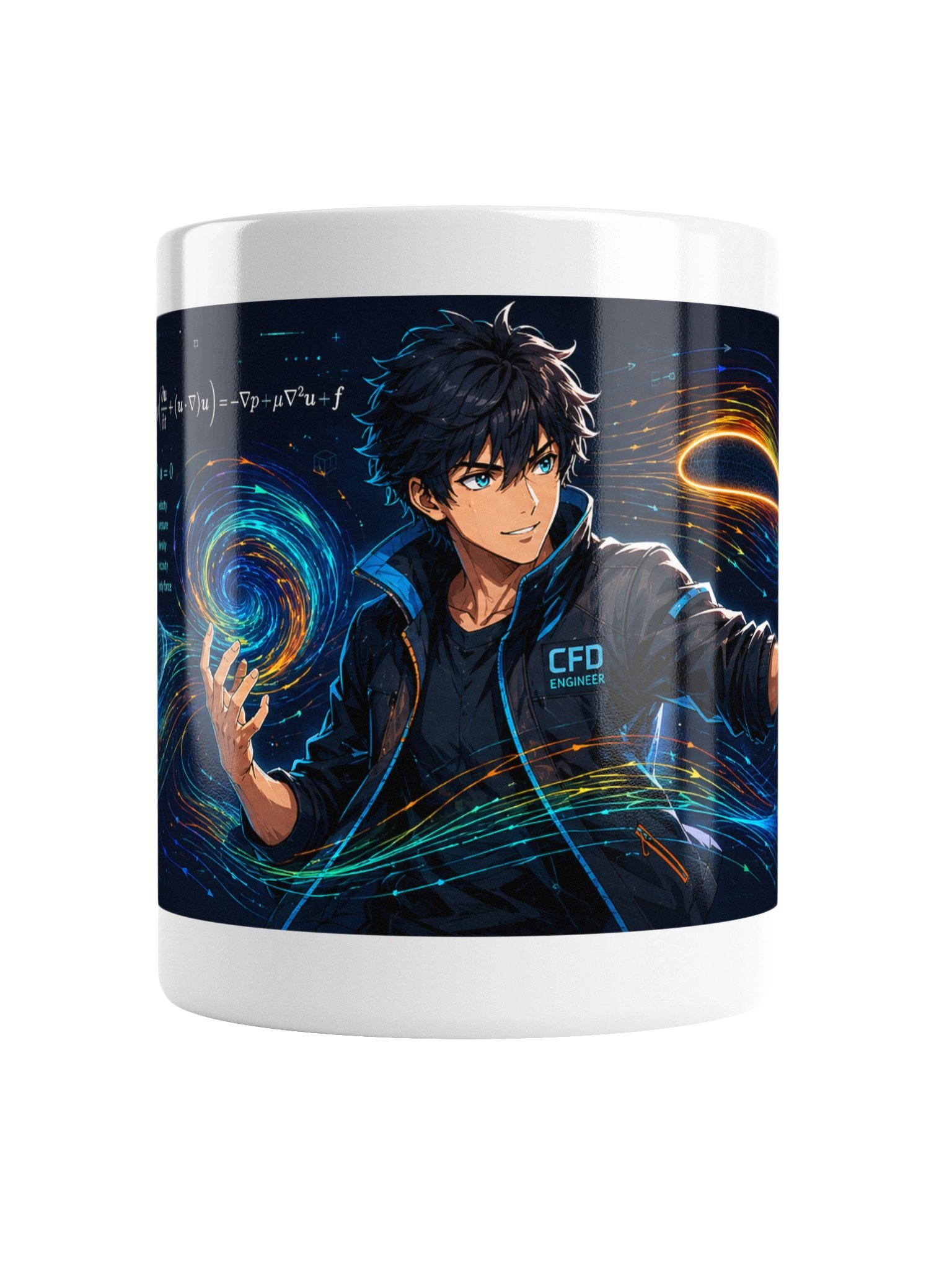 CFD Engineer Mug – I Turn Equations Into Flow product image (2)