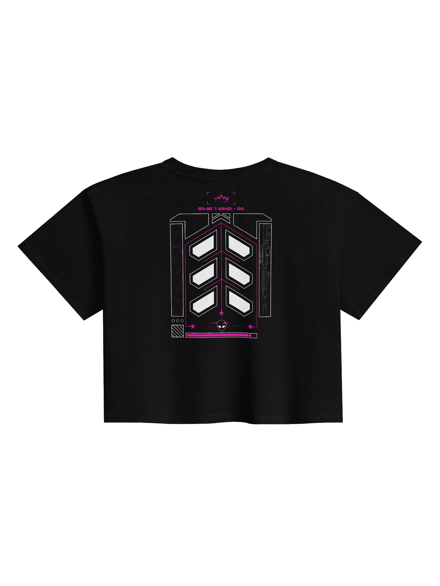 SR 25 Grid Crop Top product image (6)