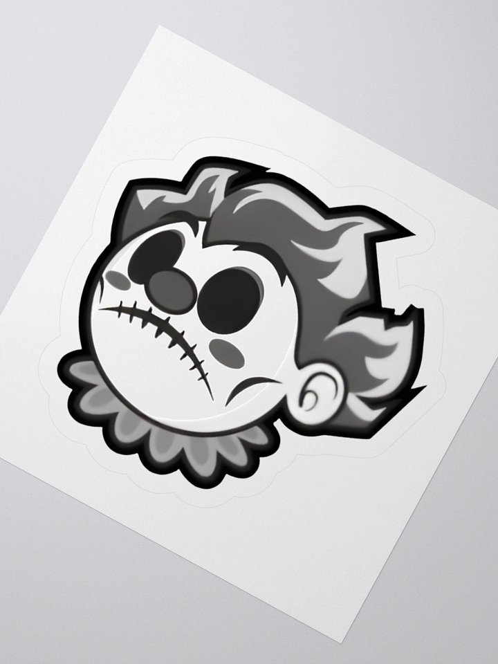 Dead CCJ - Black & White Sticker product image (2)