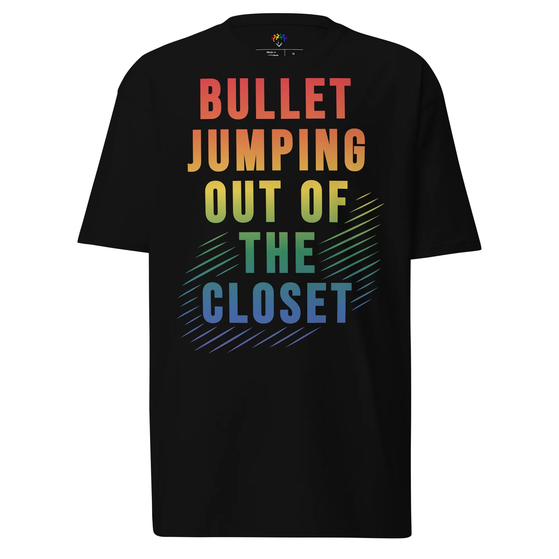 Rainbow Bullet Jumping Tee product image (1)