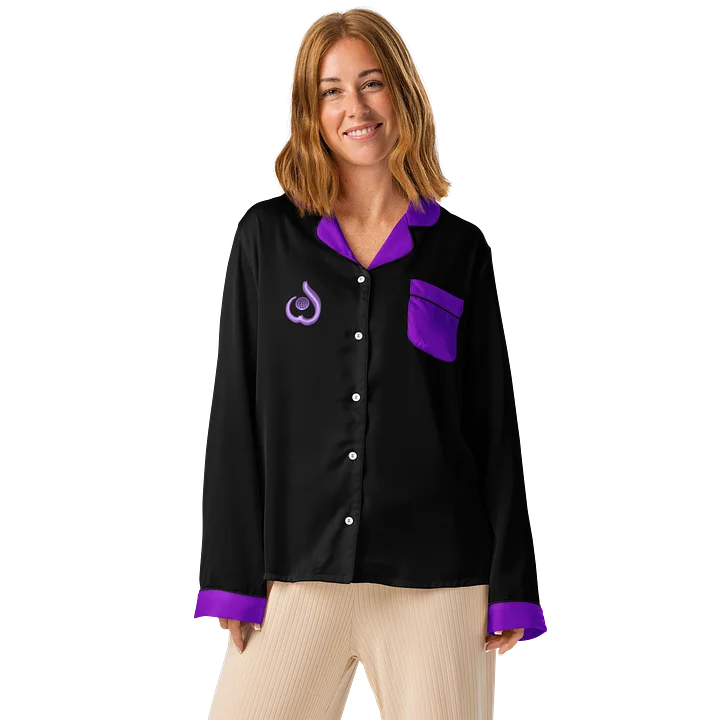 WILLOWISP Super Spy Solid Long Sleeve Pajama Top product image (1)
