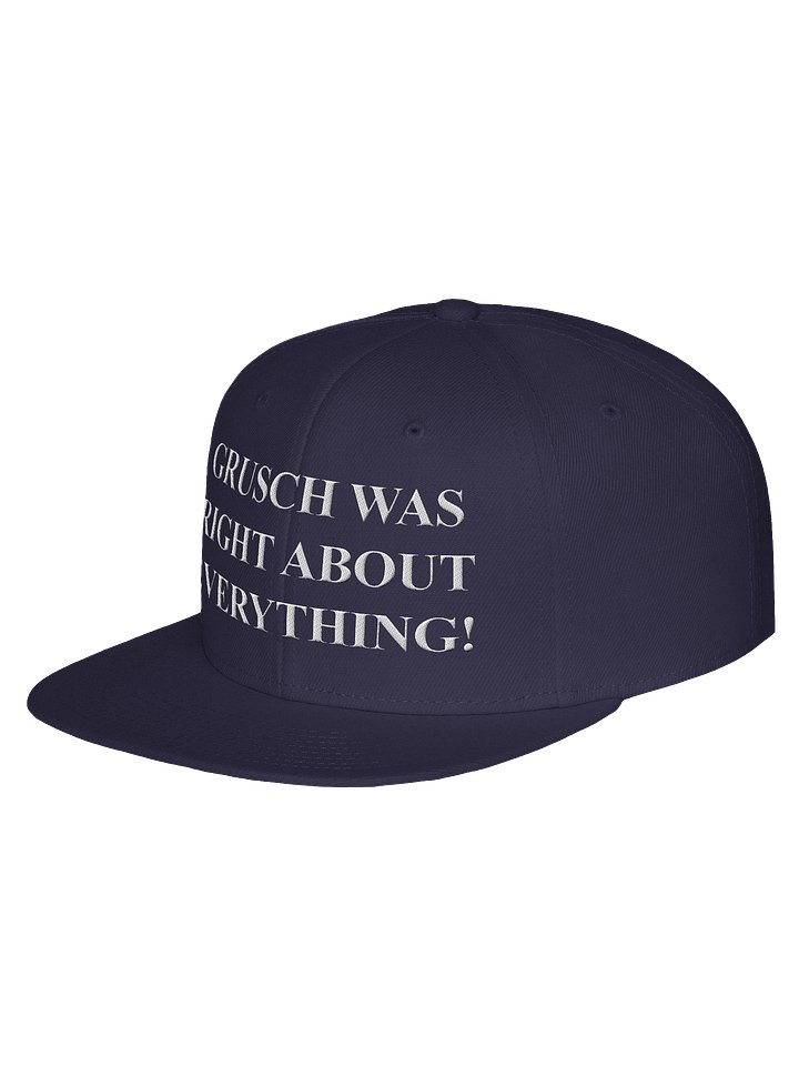 David Grusch Was Right About Everything Baseball Cap product image (2)