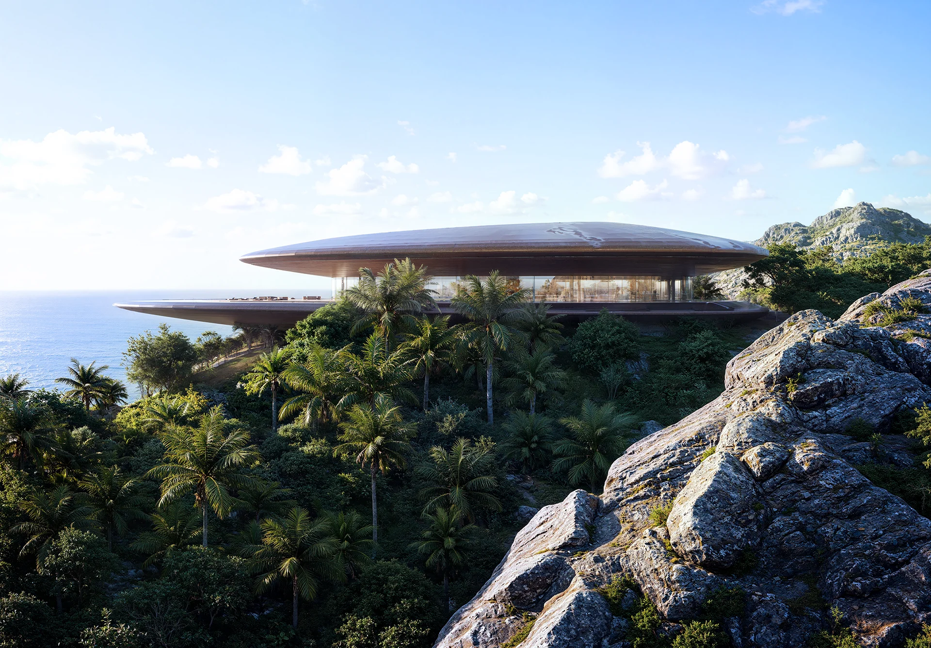Cliff House (3D Model + D5 Render Scene) product image (11)