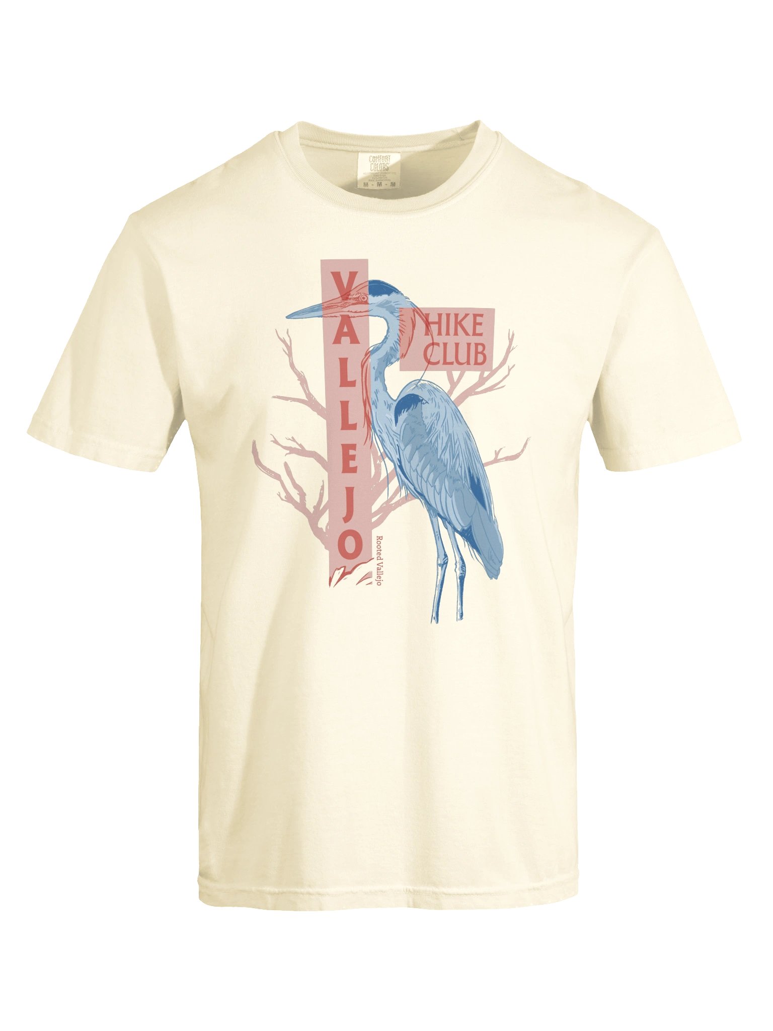 Vallejo Hike Club Blue Heron - Ivory Unisex product image (4)