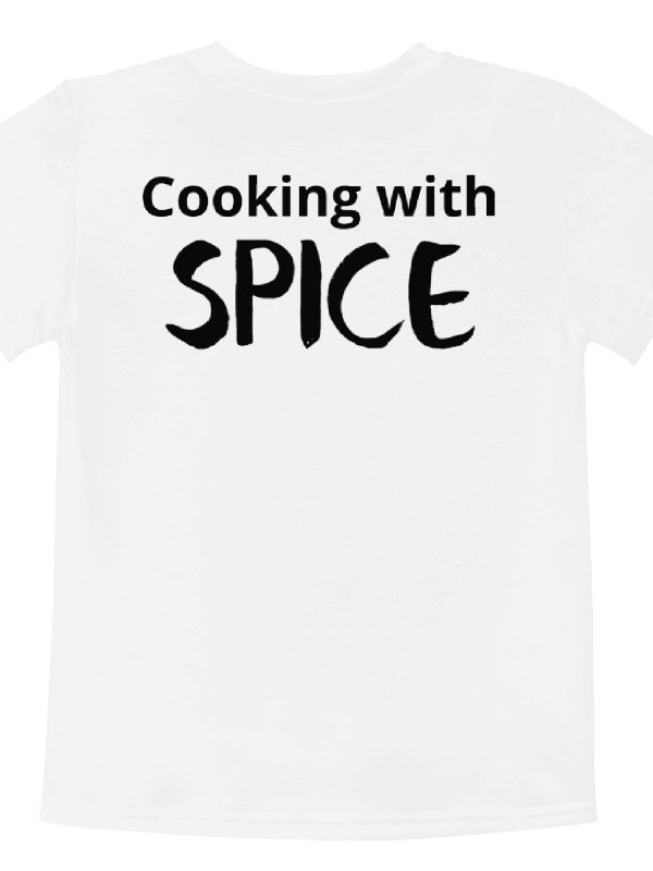 Squee’s House of Pizza Kids Crew Neck T-Shirt (White) product image (2)