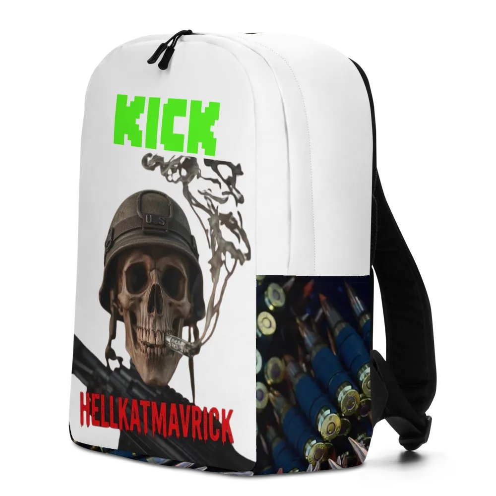 Hellfire Skull All-Over Backpack product image (7)