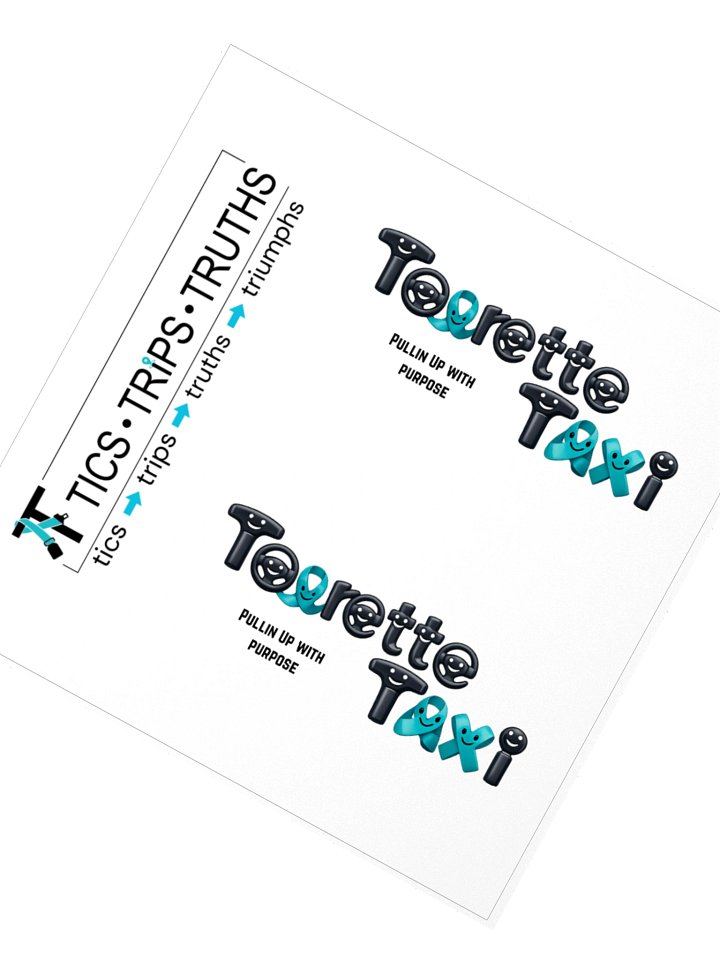 Tourette Taxi stickers product image (2)