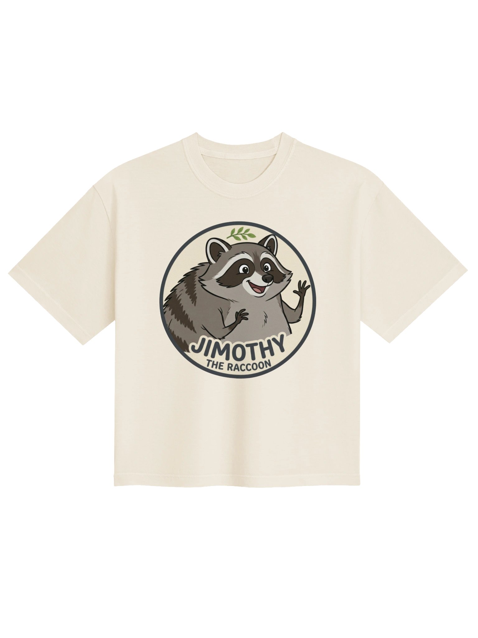 Jimothy the Raccoon Women's Heavyweight Boxy Shirt product image (2)