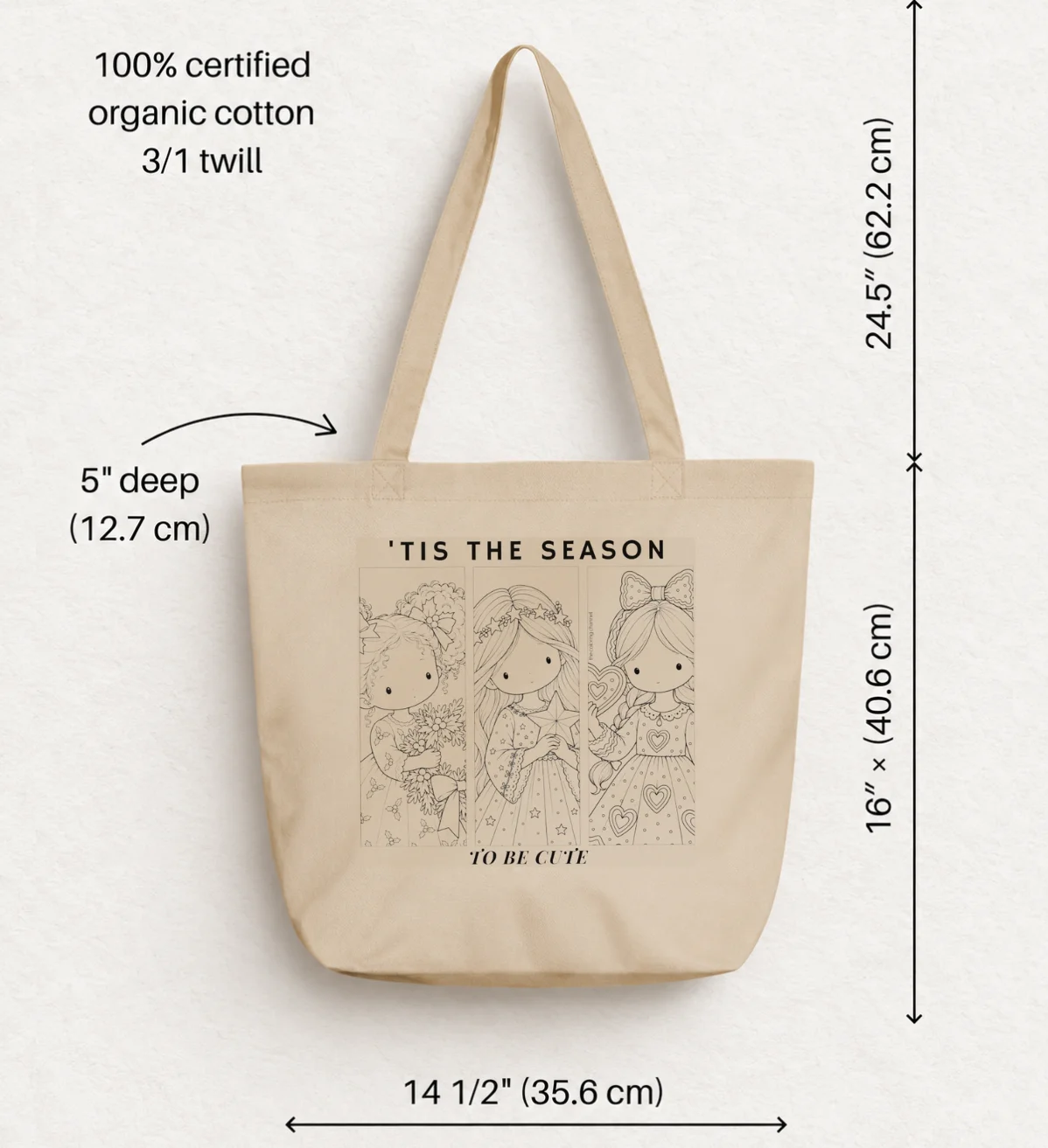 Color Your Own Bag - Tis the Season product image (2)