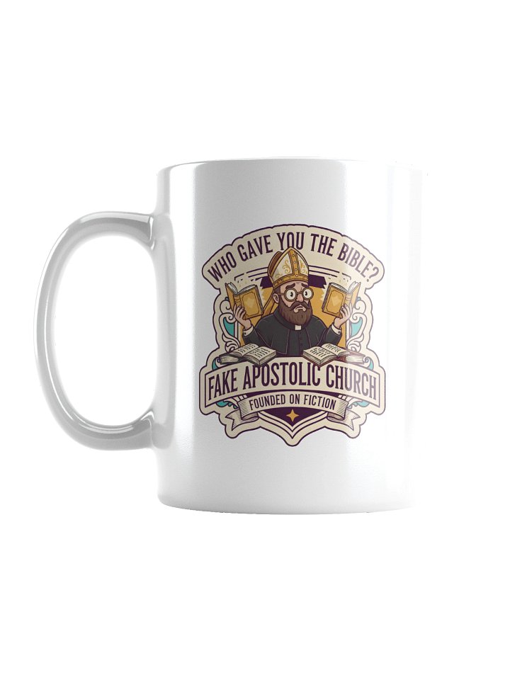 Who Gave You The Bible? (White Mug) product image (3)