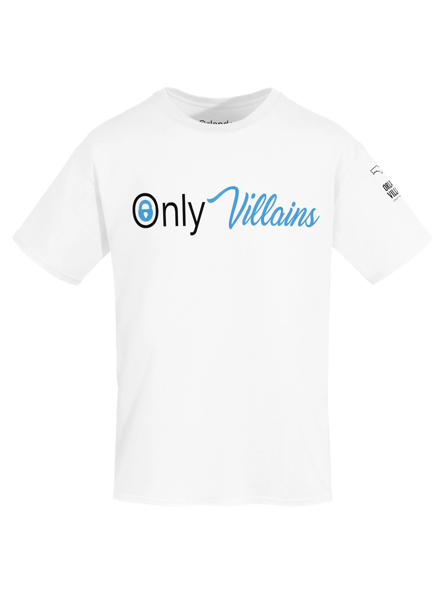 “Only Villains™ Tee – Printed Parody Edition” product image (15)