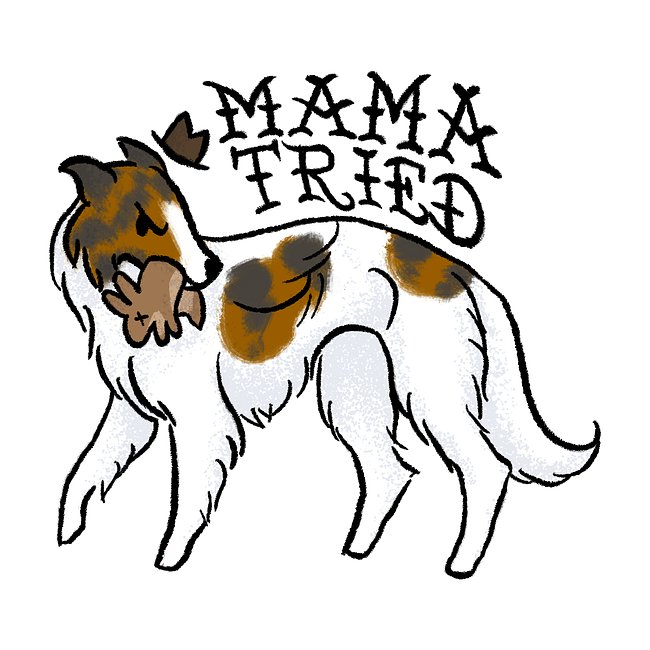 Mama Tried Stickers