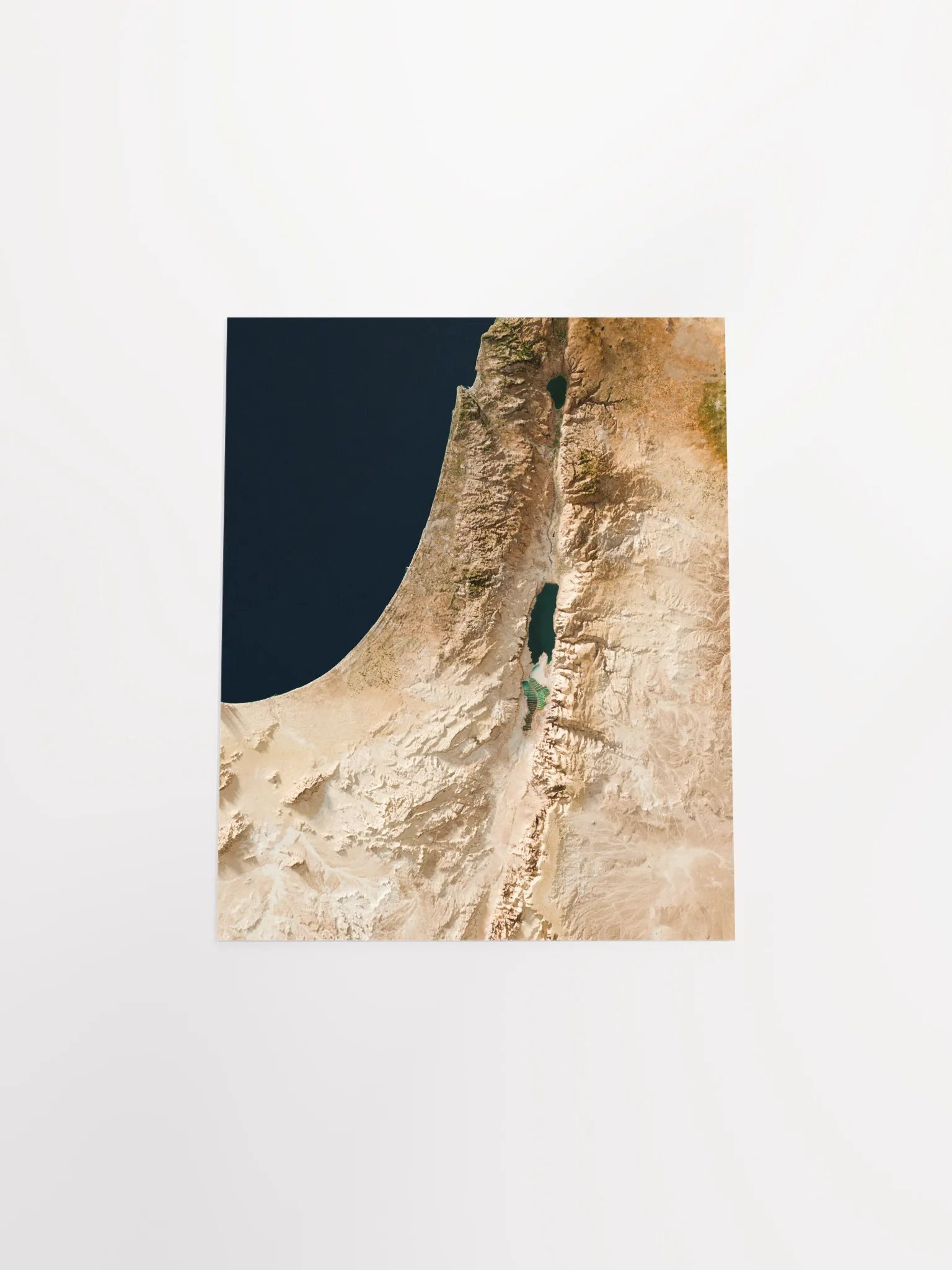 Realistic Israel Topographical Map product image (12)