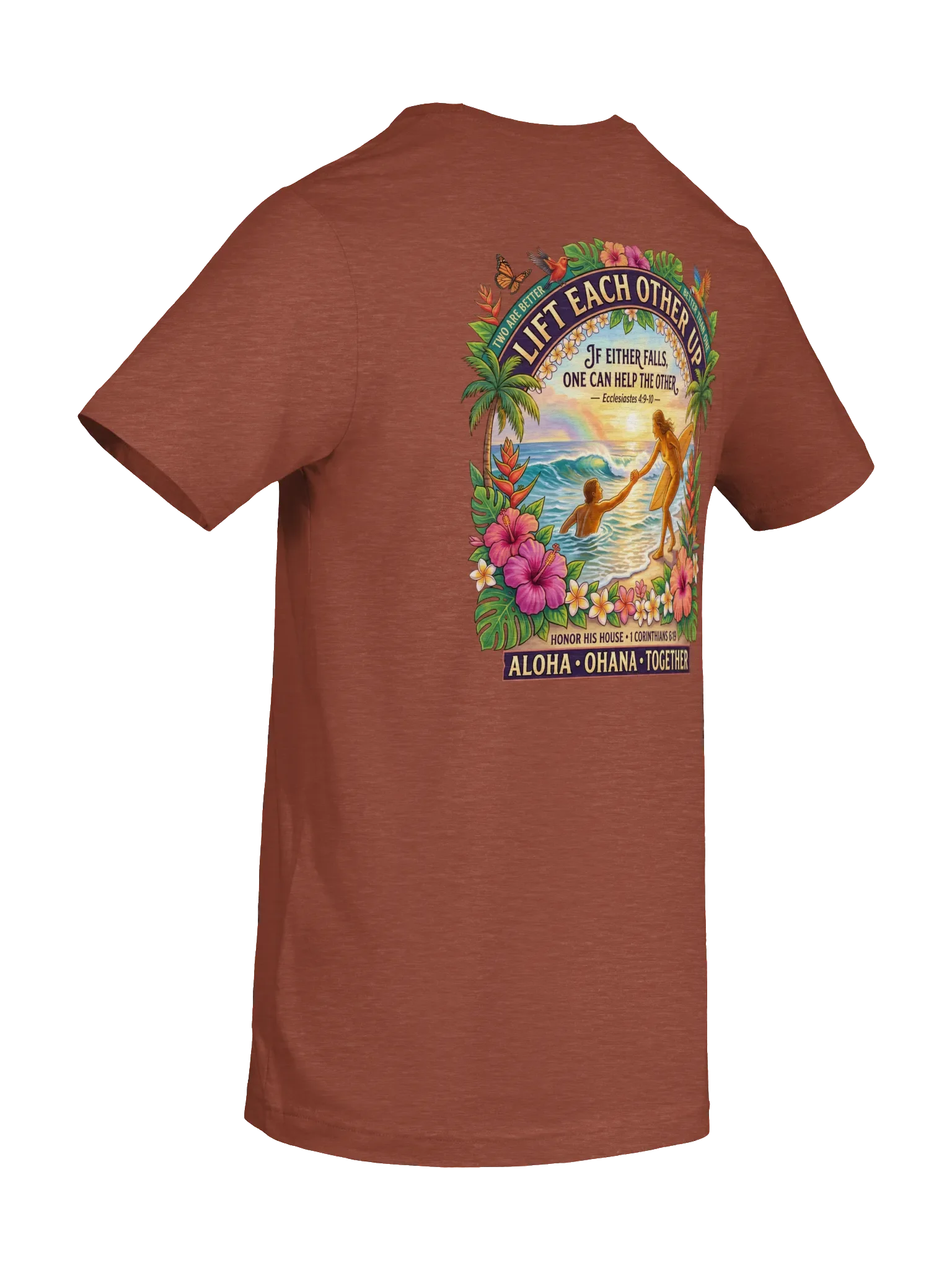 His House Unisex "Hawaiian Lift Up" T-Shirt by His House