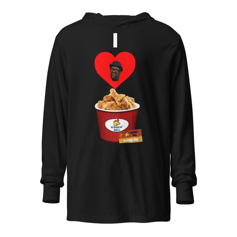 I ❤️ Chicken Hoody product image (1)