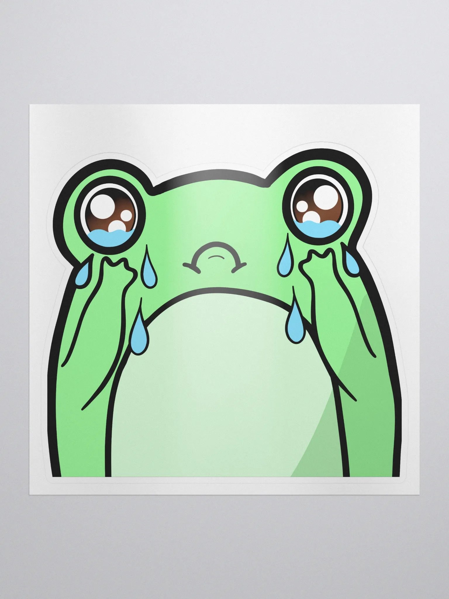 Sad Frog Sticker product image (1)