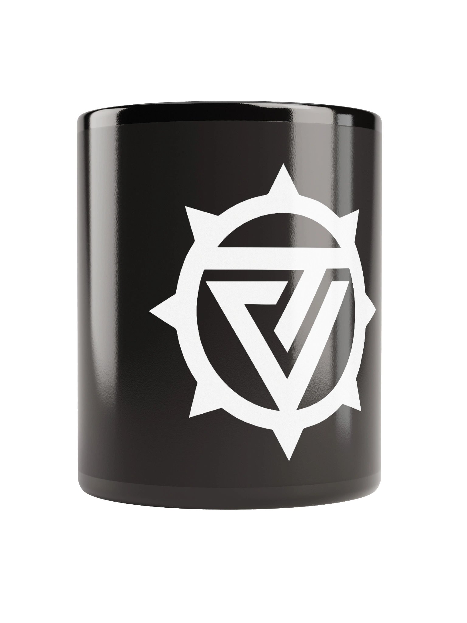 VERSE BLACK GLOSSY MUG product image (2)