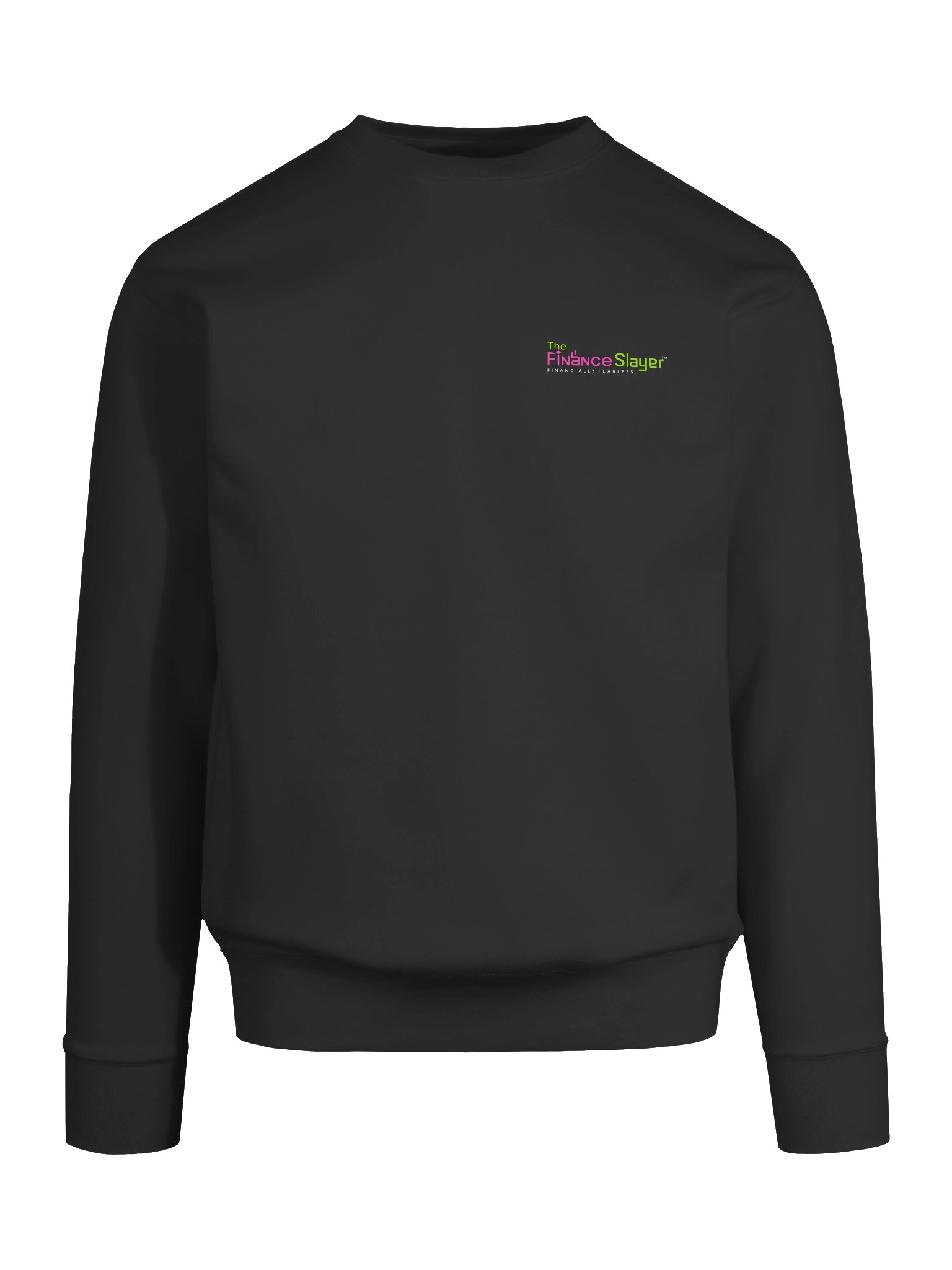 The Finance Slayer™ Sweatshirt | Cotton Heritage Premium Unisex Crewneck | Financially Fearless Pullover product image (2)