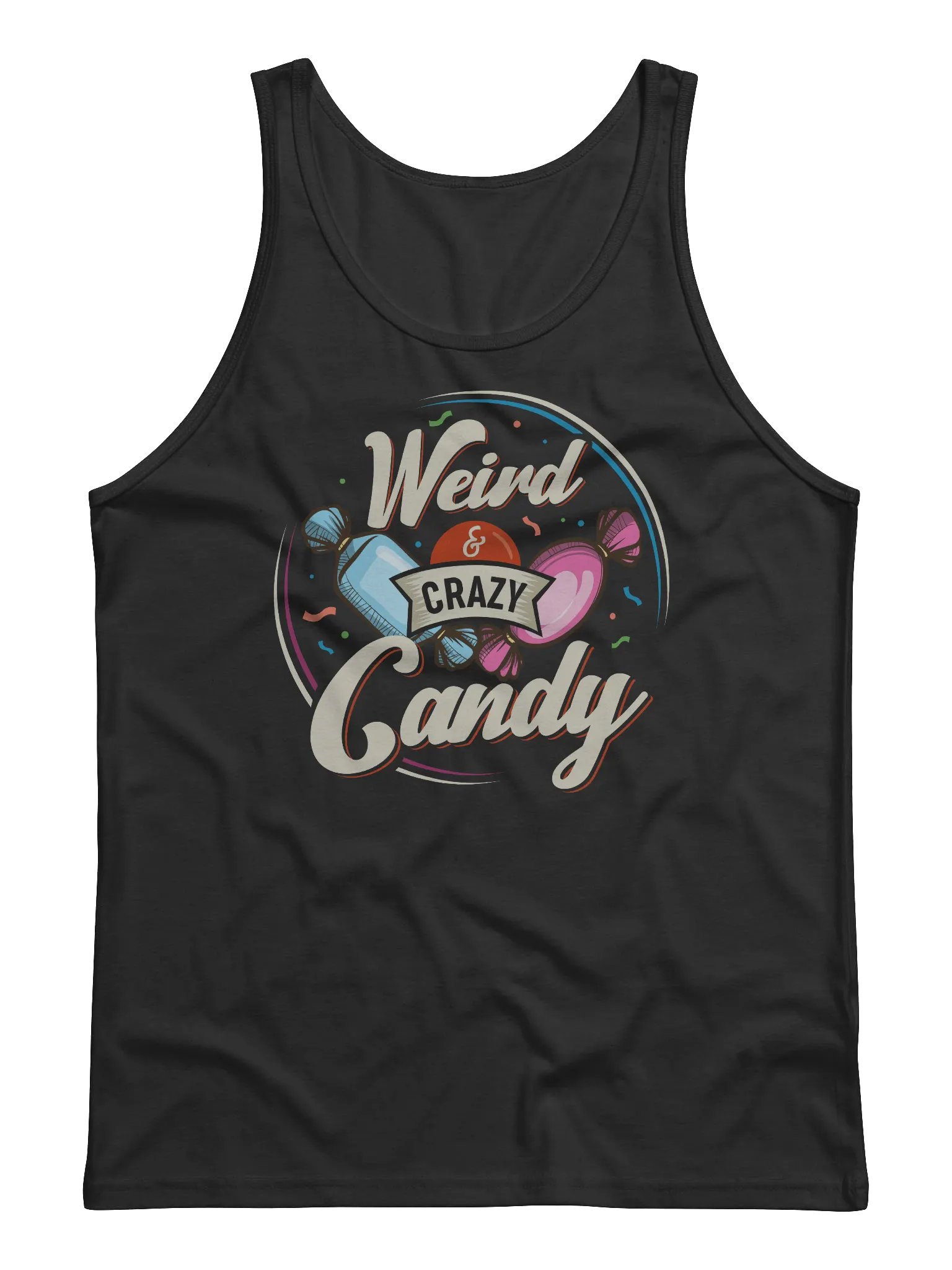 Weird & Crazy Candy / Dark Tank Top product image (1)