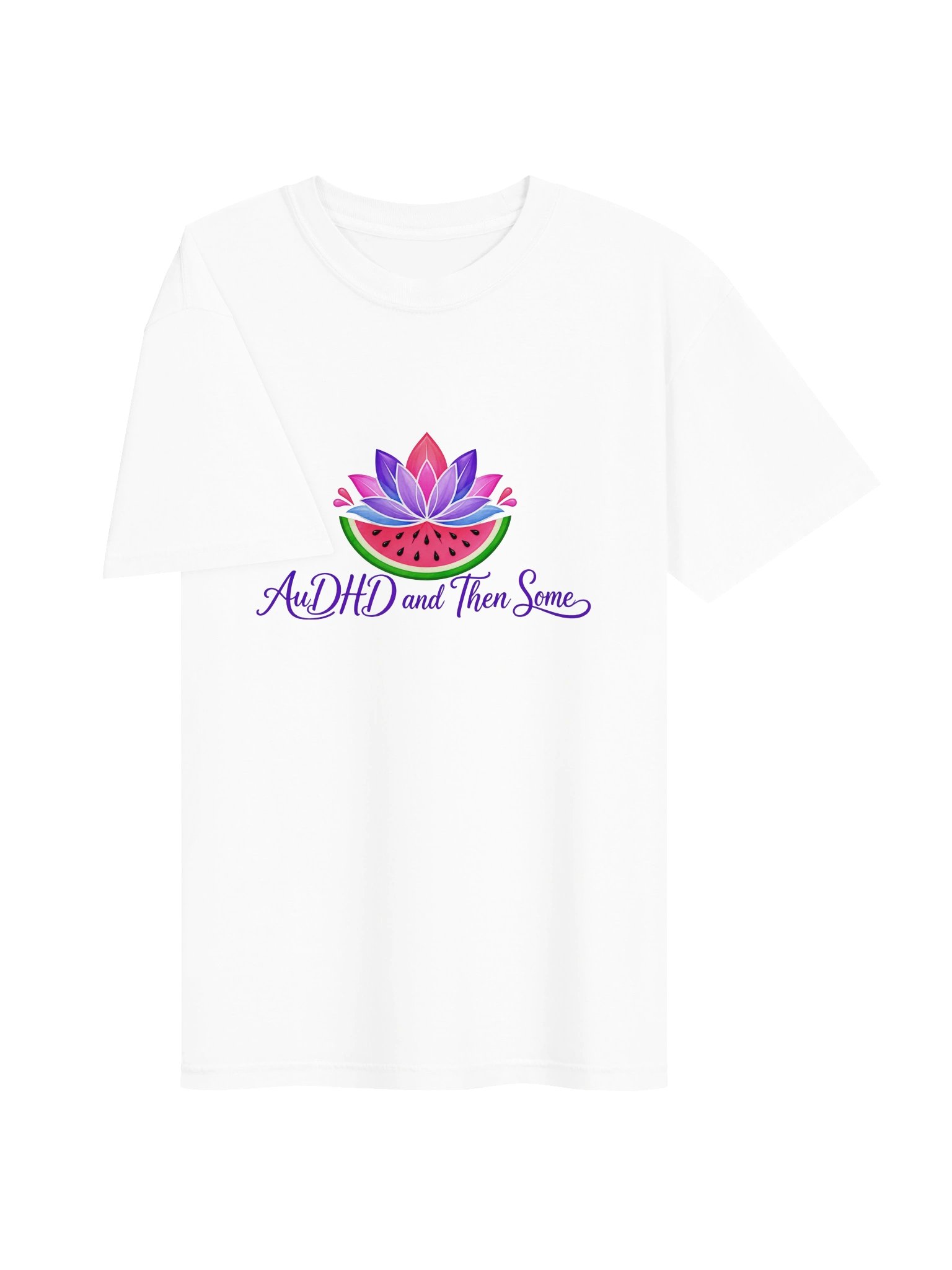 AuDHD and then some White Tshirt product image (3)