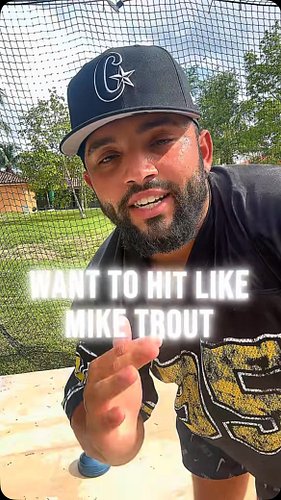 The Mike trout step #trusttheprocess #mlb #baseball