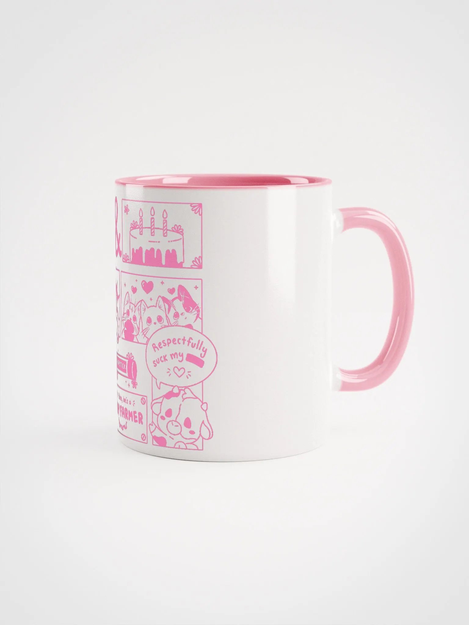Wow! That’s a really dope pink mug! product image (2)