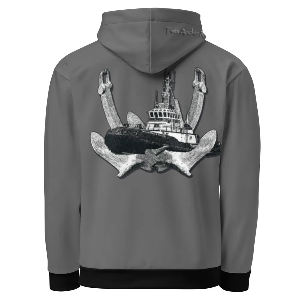 2 Anchor & Marco Tug (Gray) – Performance Marine Wear | Twin Anchor Apparel North Current Line product image (3)