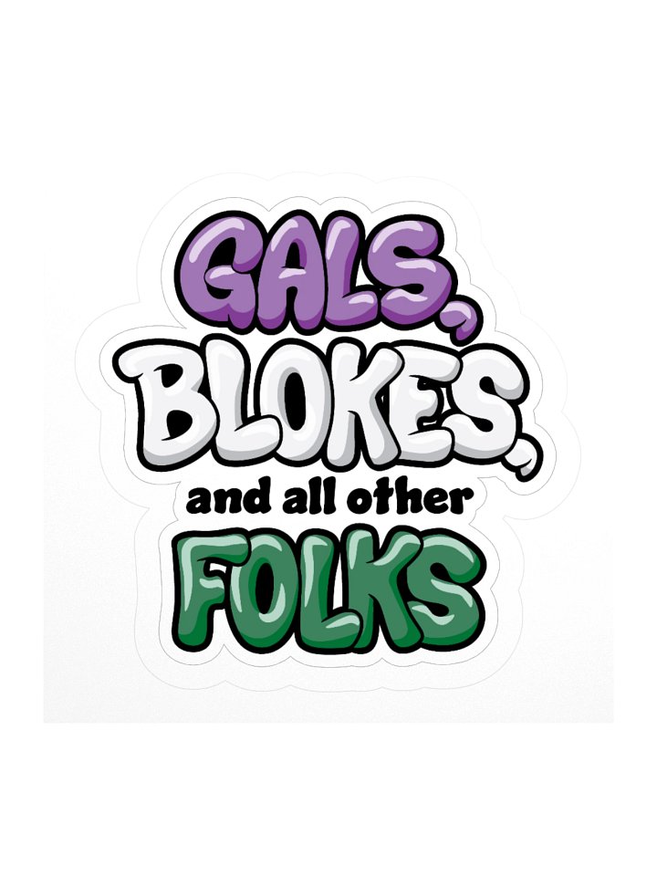 Genderqueer Pride Sticker product image (1)
