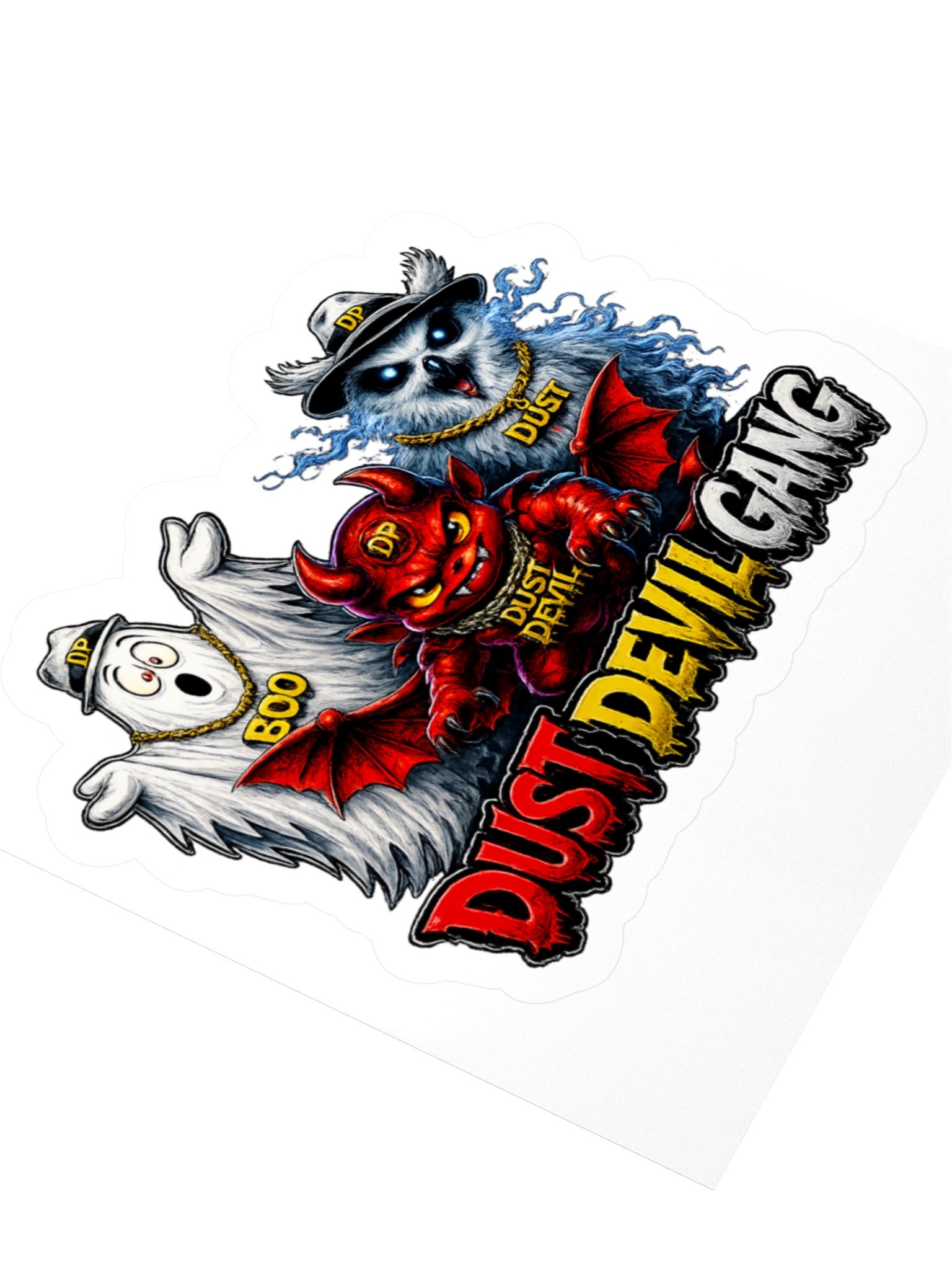 Dust Devil Gang 3" x 3" sticker product image (3)