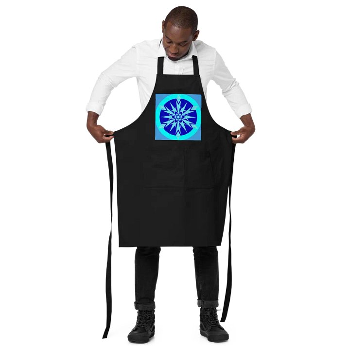 snowflake Organic Cotton Apron product image (3)