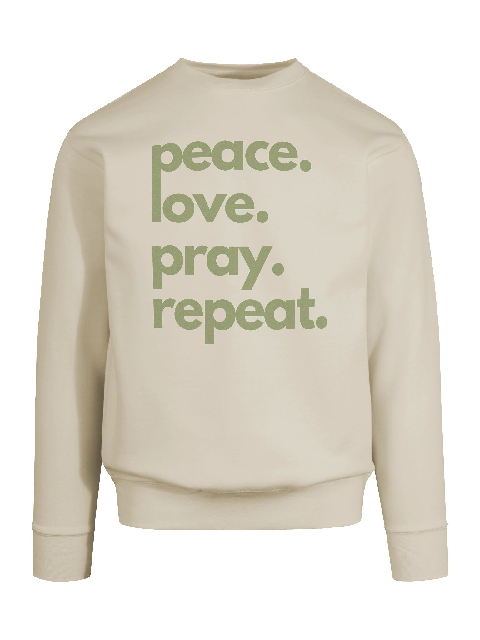 Peace. Love. Pray. Repeat. Sweatshirt product image (17)