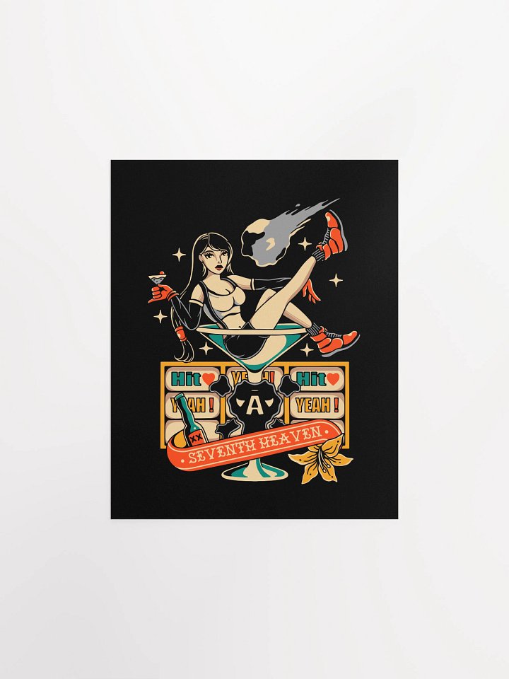 Limit Break Libations Vibrant Poster product image (1)