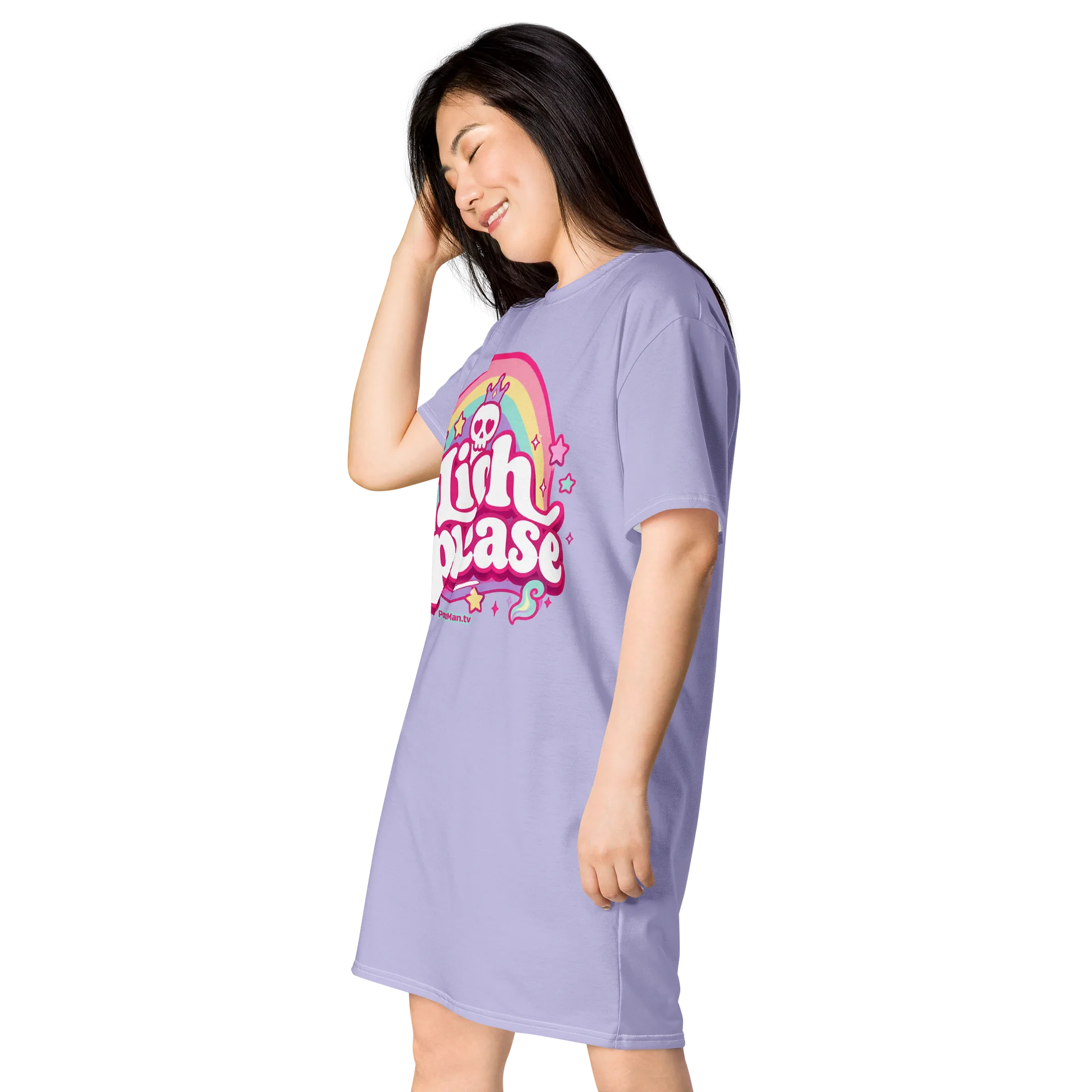 Lich Please T-Shirt Dress product image (3)