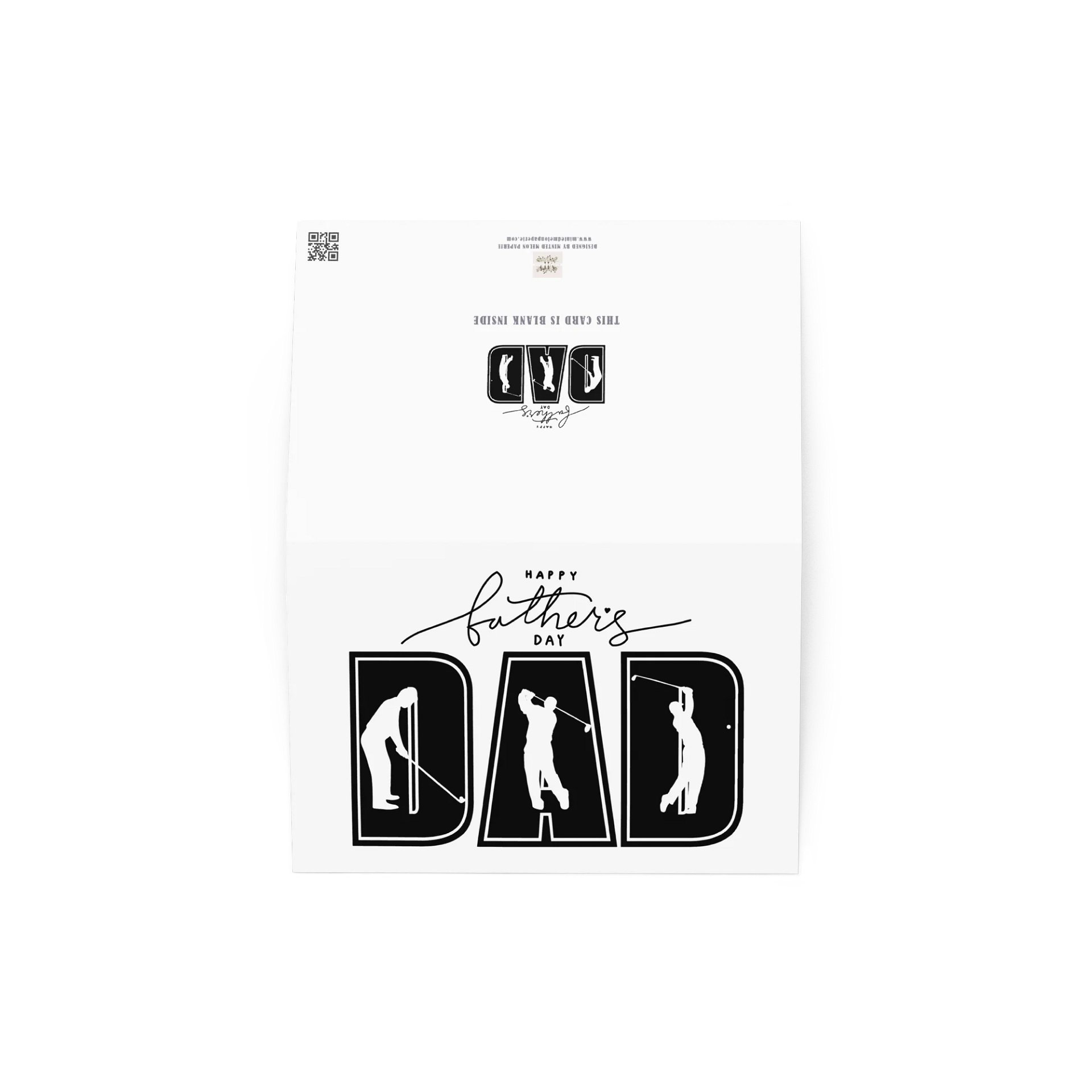 DAD Golfers Father's Day Card product image (3)