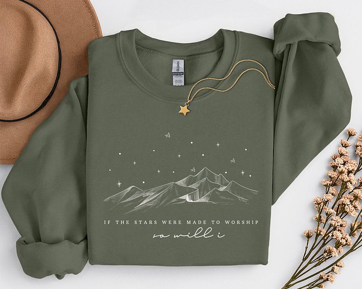 If The Stars Were Made To Worship Sweatshirt product image (1)