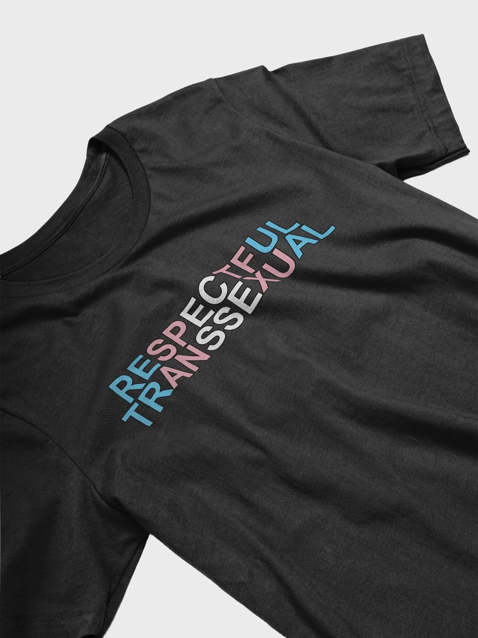 Respectful Transsexual Cotton T-shirt product image (32)