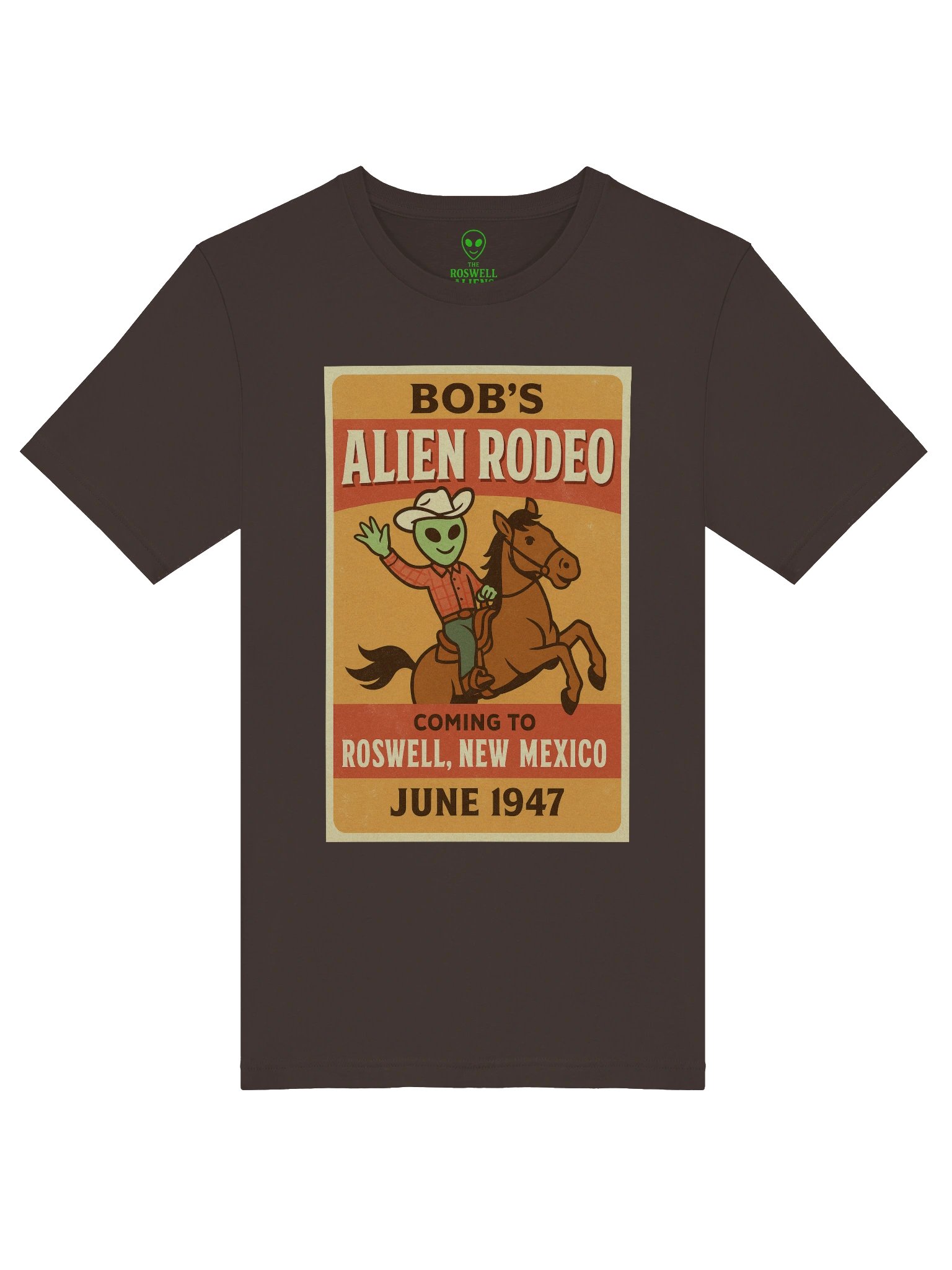Roswell Aliens Cowboy Vintage Rodeo Concert Tee Fit Unisex T-Shirt product image (41)