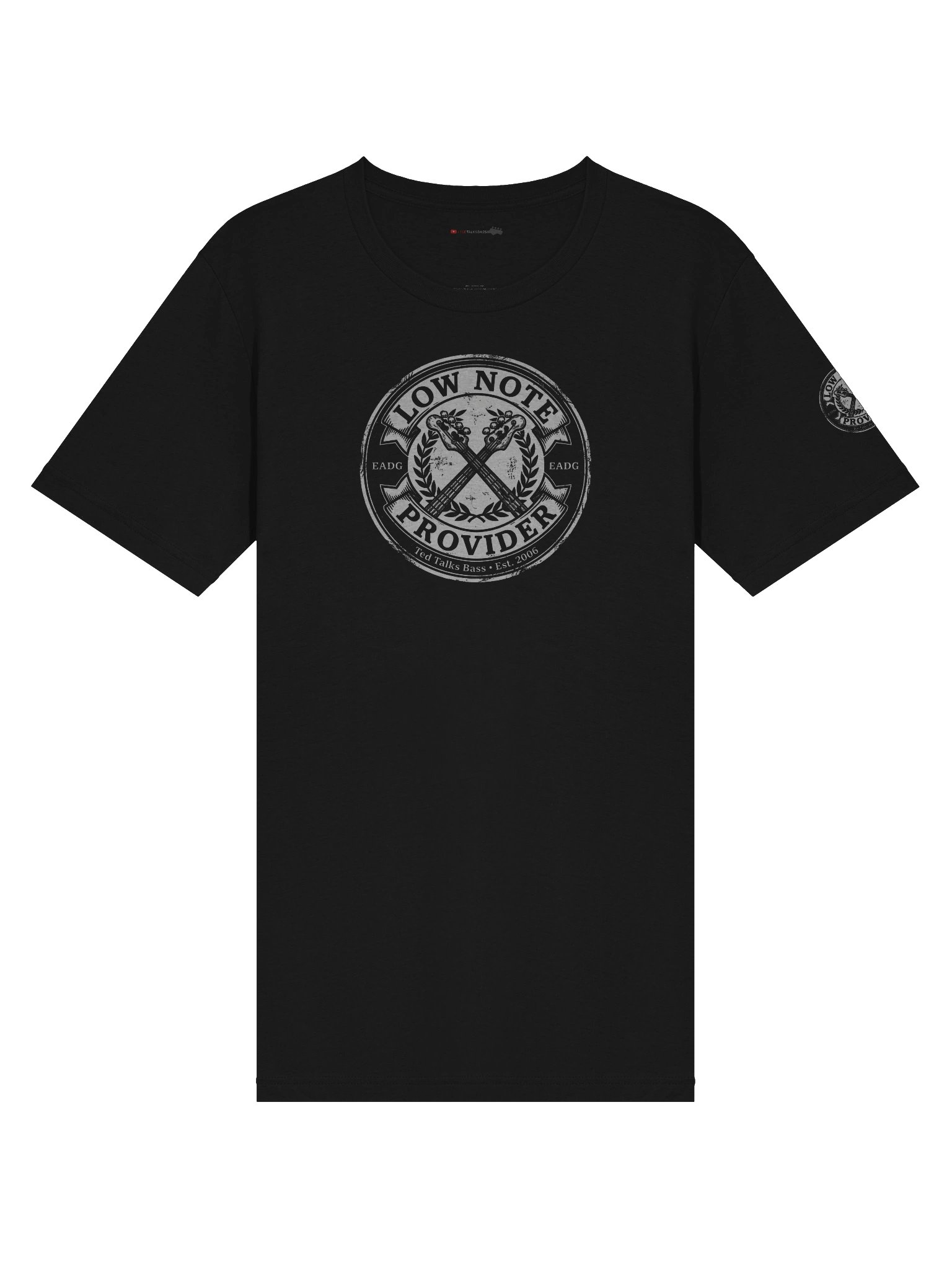Low Note Provider™ T-Shirt – Bass Guitar Gift for Musicians product image (3)