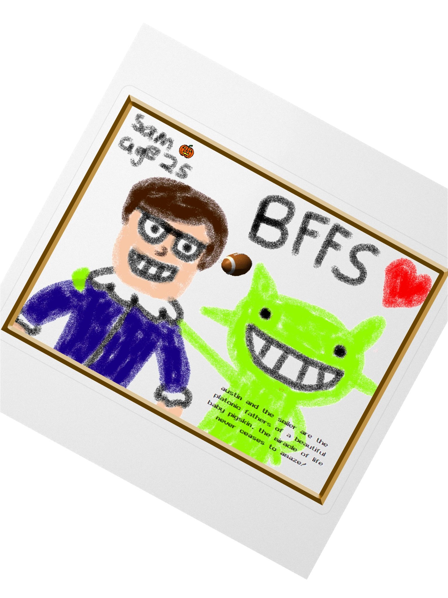 Austin & The Smiler Sticker product image (2)