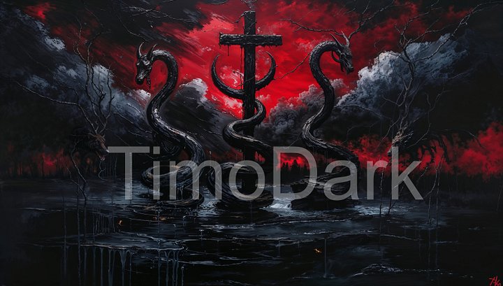 Serpents of the Cross Desktop Wallpaper product image (1)