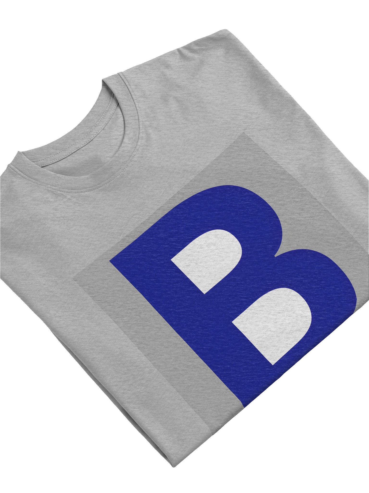 Bold Blue Letter 'B' Premium Tee product image (71)