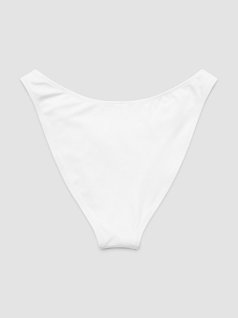 Photo showing All-Over Print Recycled V-Cut Bikini Bottom