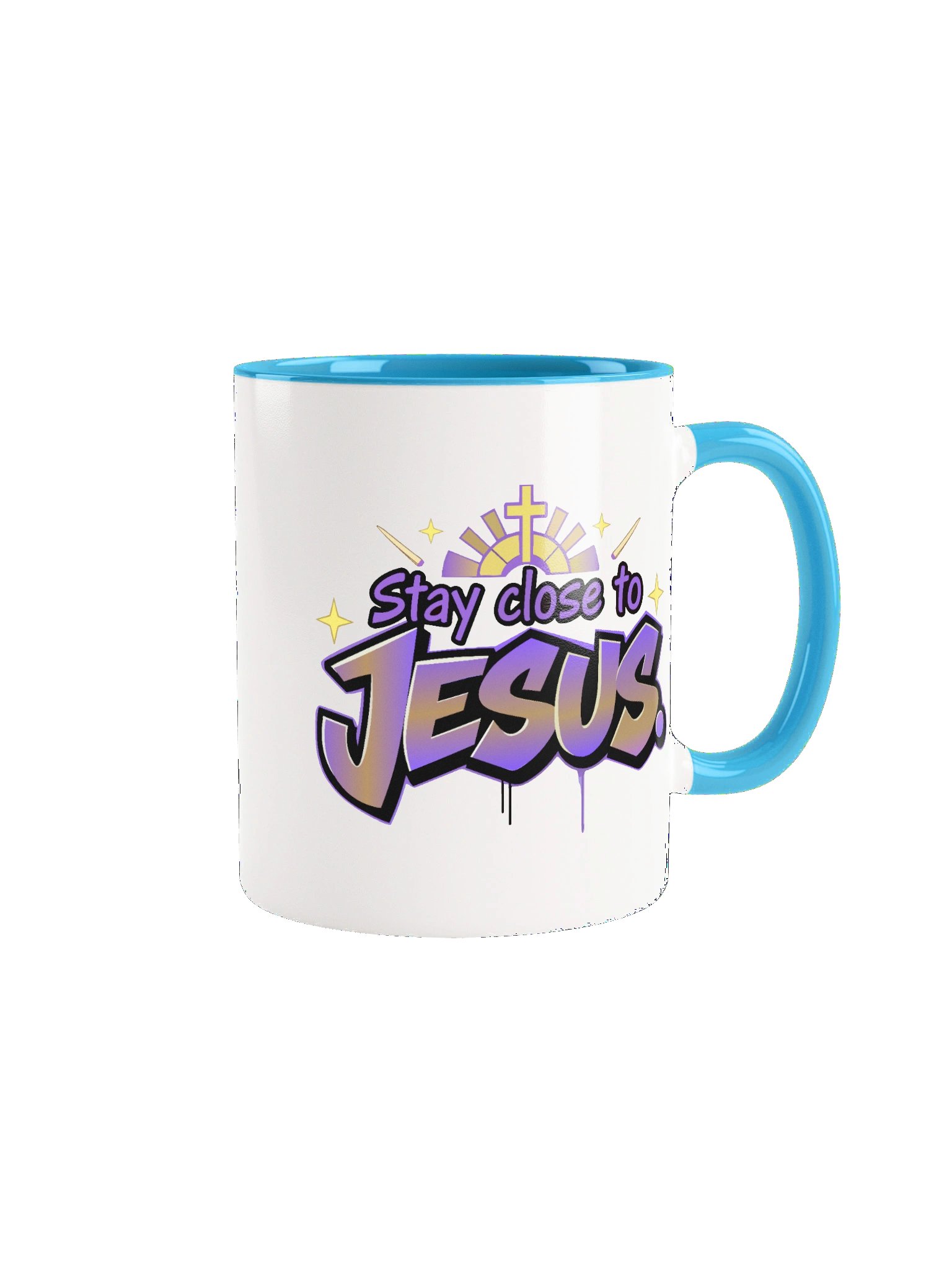 Stay Close to Jesus Prayer Mug product image (2)