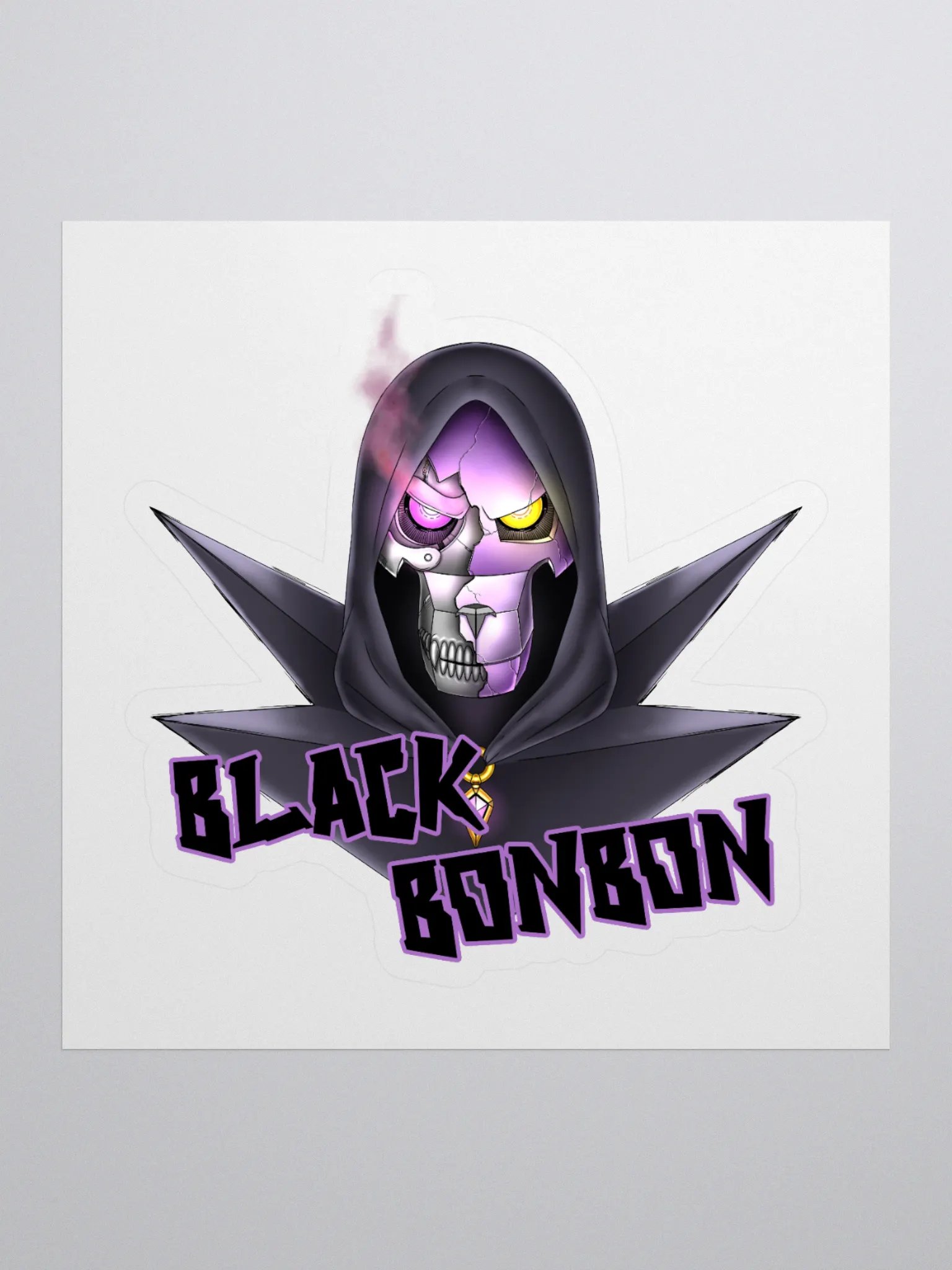 ستكر لوجو بلاك بون بون product image (1)