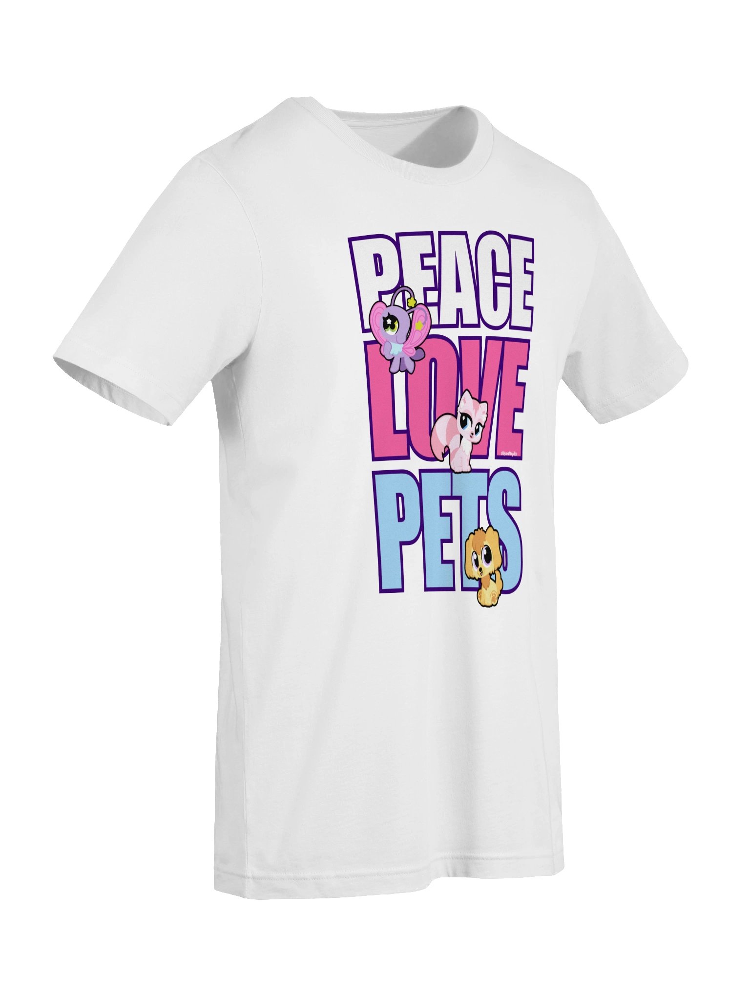 Peace Love Pets Tee (light) product image (27)